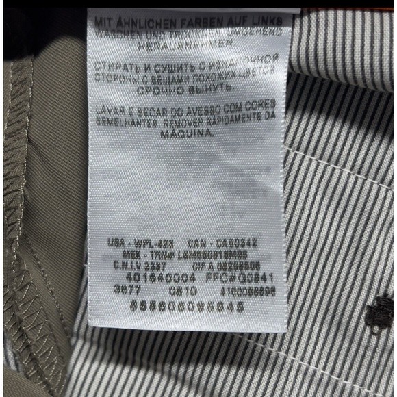 Dockers D3 Pants Mens 42x30 Brown Polyester Casual Chino Dressy Work Meetings - Picture 8 of 15